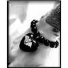 Black beaded bat 2